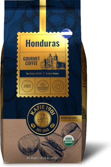 Kafie 1901 Coffee Co™ Honduras Medium Dark Roast